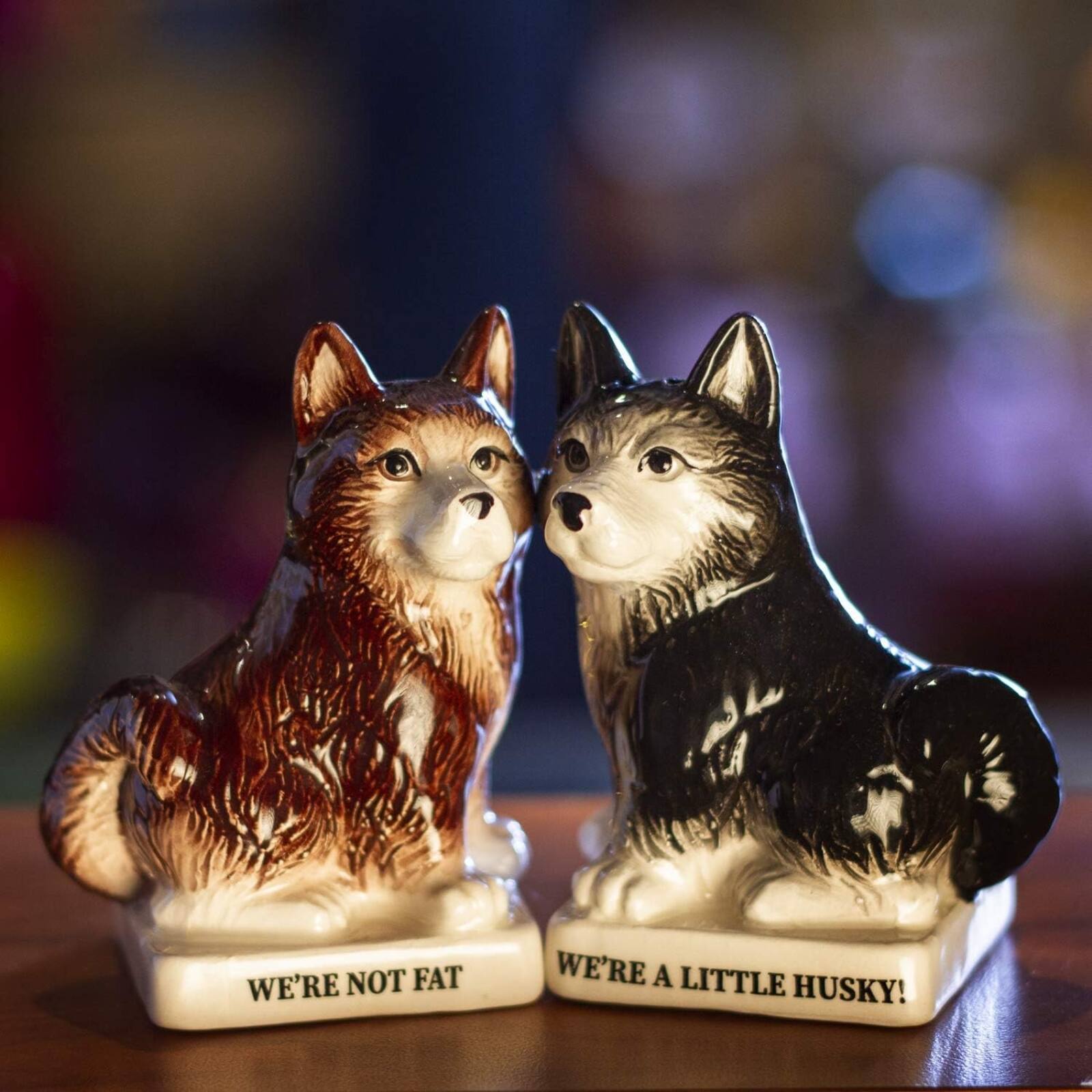 WE'RE NOT FAT WE'RE A LITTLE HUSKY!