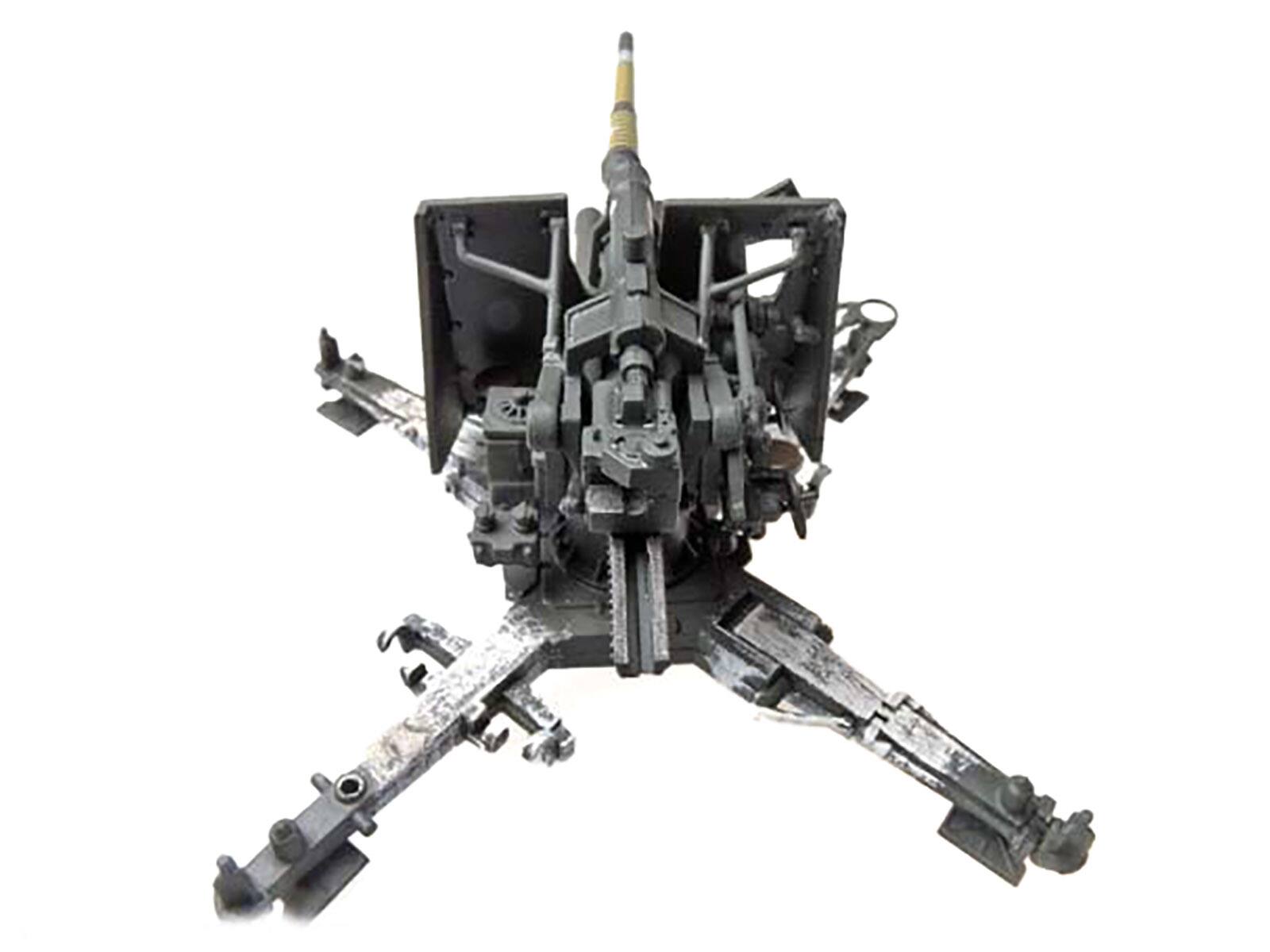 Alt View 1. Panzerstahl - 8.8cm Flak18 Gun "Unidentified Unit Russia" (1941/1942) German Army 1/72 Diecast Model by Panzerstahl - Multicolor.