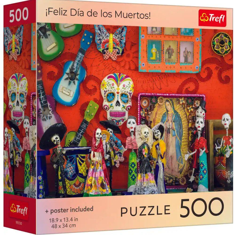 Trefl - 500 Piece Puzzle - ¡Feliz Día de los Muertos! price history on PriceWatchPro