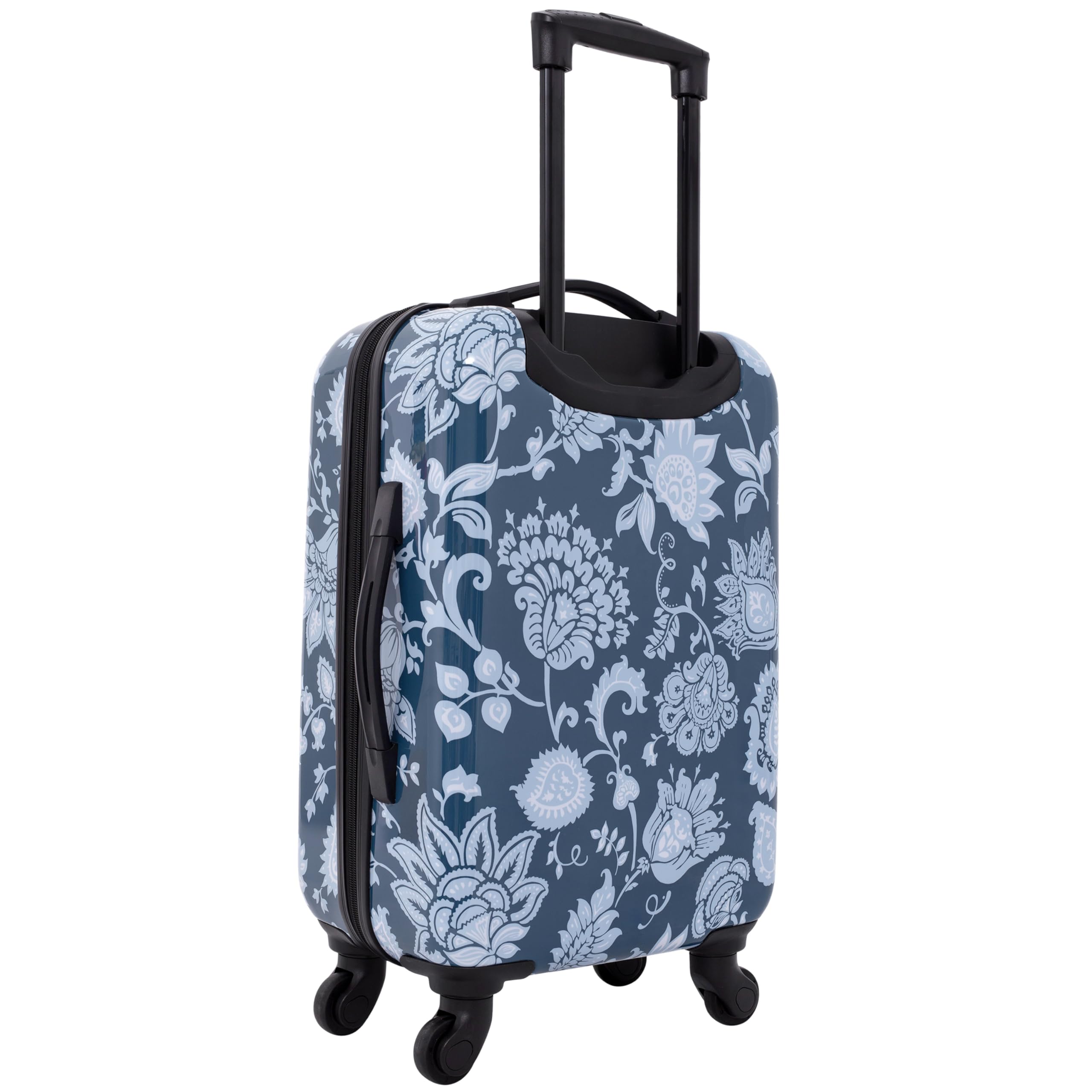 Alt View 3. Dapper Styles - Bella Caronia 3 Piece Or 20" Carry-on Voguish Luggage Set Royal Pattern - Royal Pattern-3 Piece Set.