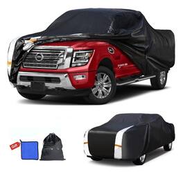 Empire DigiLabs - Toyota Tundra Truck Cover Custom Fit 2021 2026 Double Cab crewmax Cab Short Bed 5 5 6 5 With Door Zipper - Titan XD(2016-2026) Crew Cab SB+Towel+Storage Bag