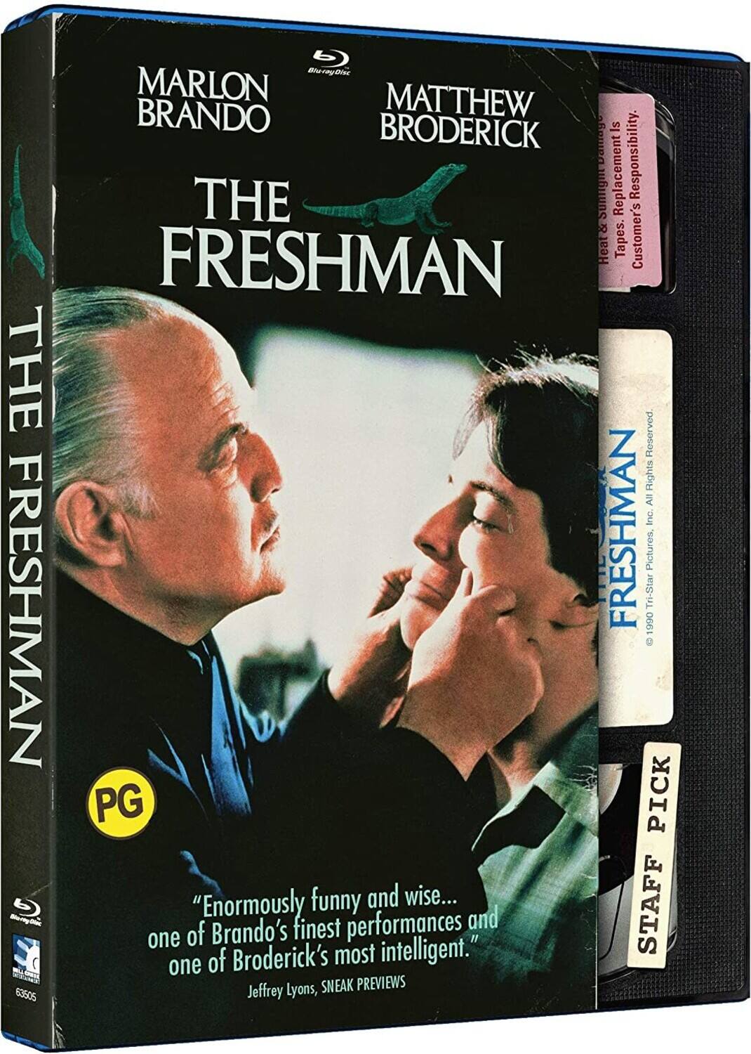 Alt View 1. The Freshman (Retro VHS Packaging)   - BLU-RAY.