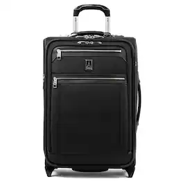 Travelpro - Platinum Elite Softside Expandable 22" Carry On Spinner - Shadow Black
