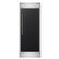 Front. Forno Appliances - Maderno 13.6 Cu. Ft. Built-In Upright Convertible Refrigerator-Freezer with Right Swing Door - Black/Silver.