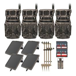 Stealth Cam - Revolver 40MP Pro 360 Degree Cellular Trail Camera (4 Pack)