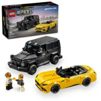 LEGO - Speed Champions Mercedes-AMG G 63 & Mercedes-AMG SL 63 F1 Toy Car 76924 - Front_Zoom