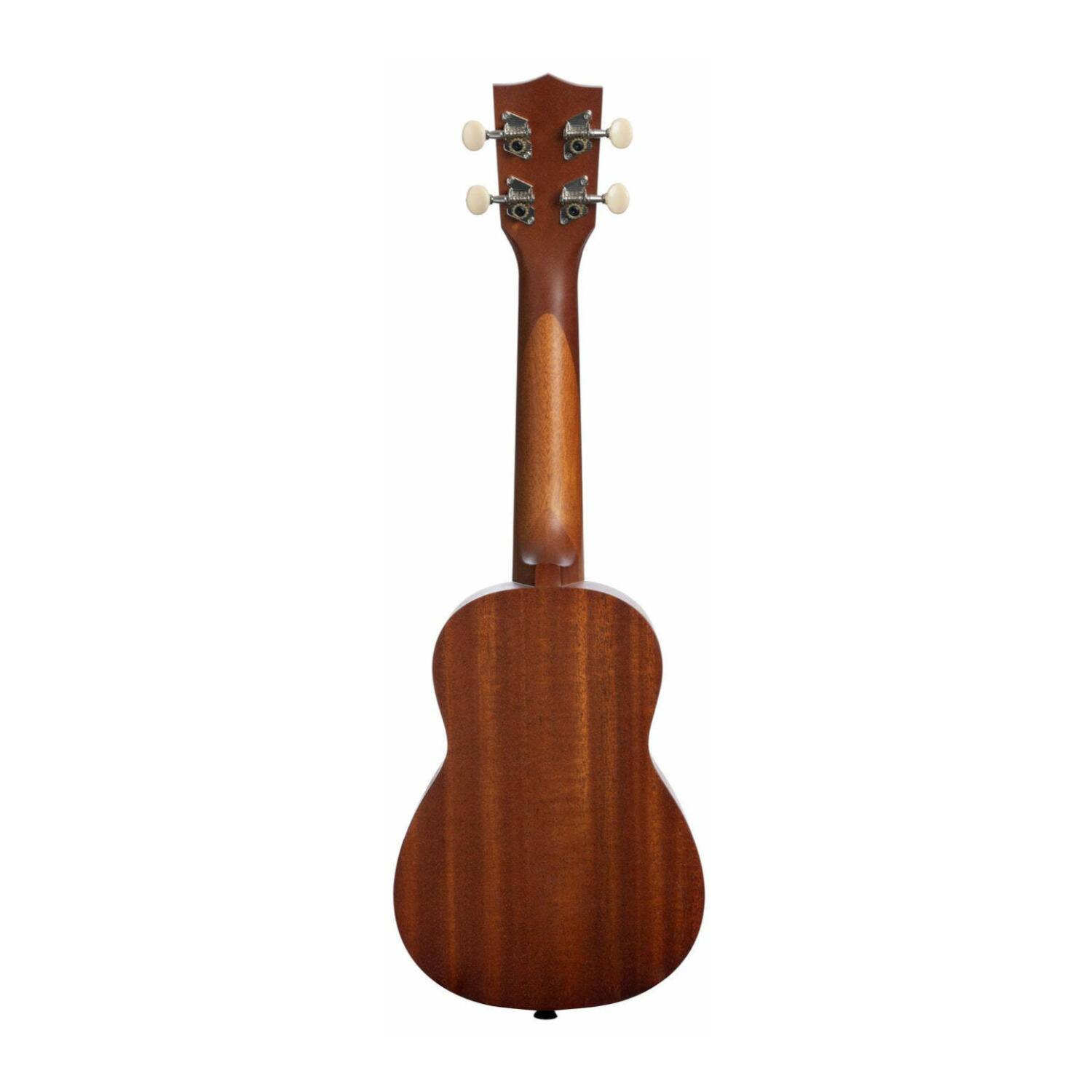 Angle. Kala - (D) Kala Makala Soprano 4-String Ukulele Pack.