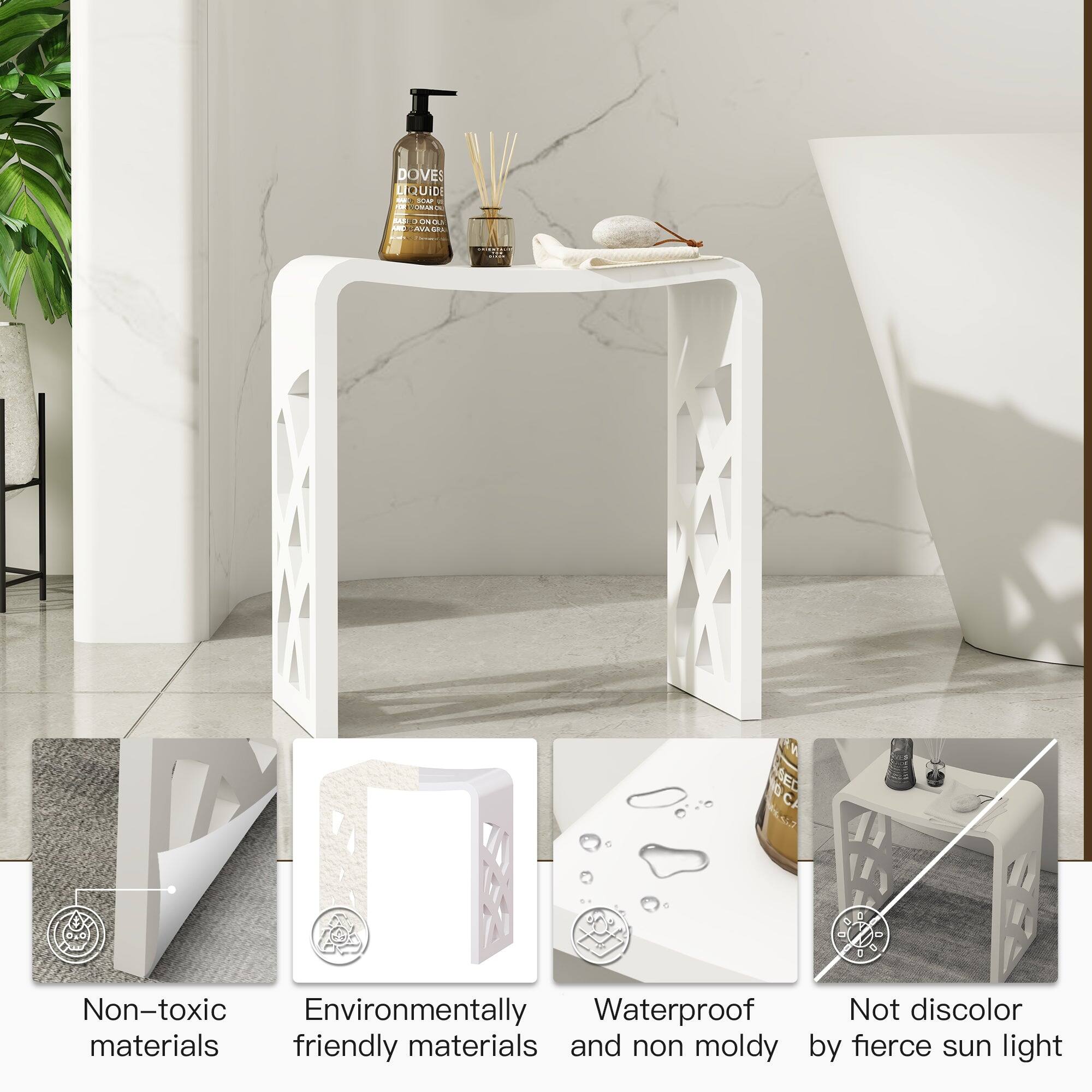 Non-toxic, Environmentally friendly, Waterproof and non moldy, Not discolor by fierce sun light