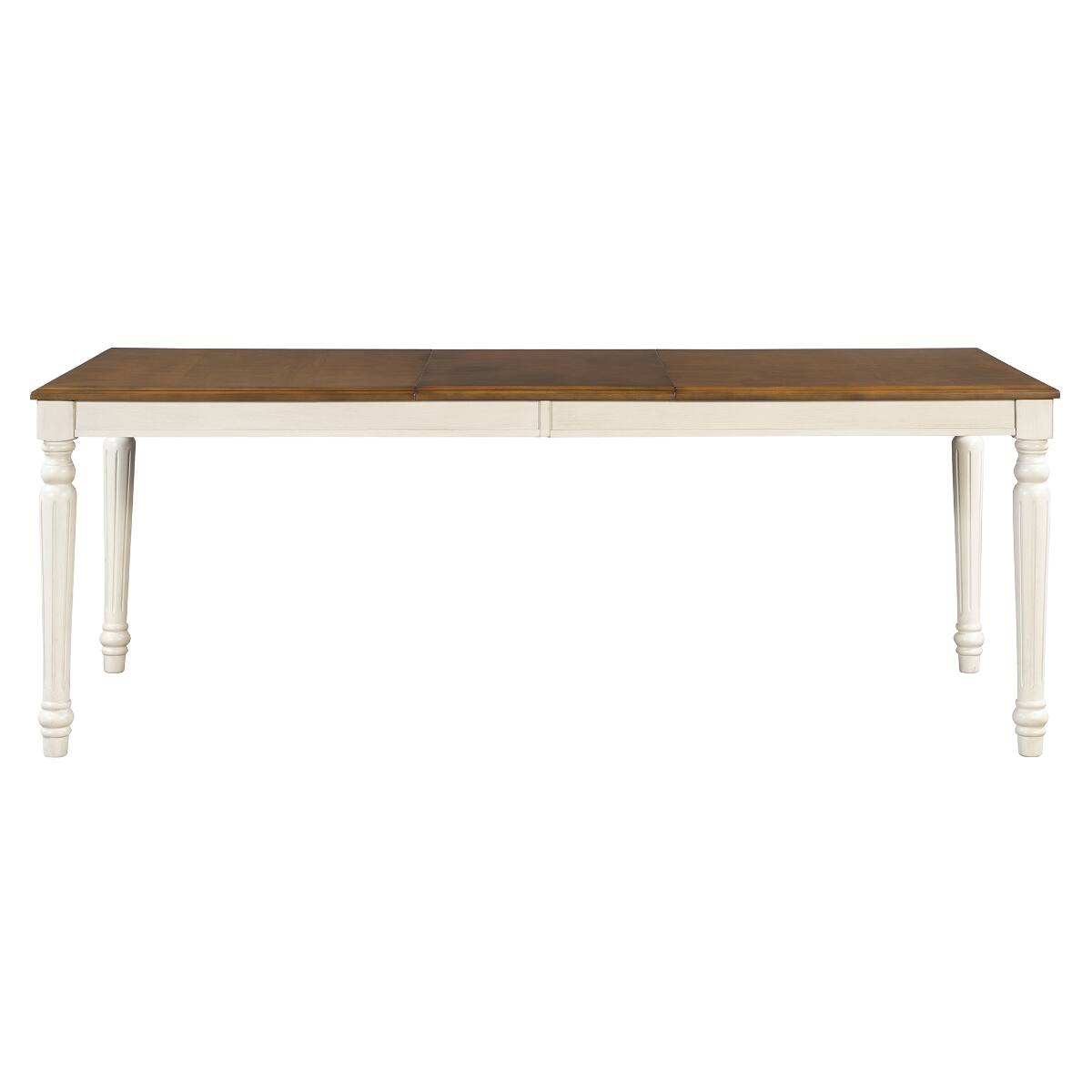 Alt View 10. Loheer - Loheer Rectangular Dining Table with Turned Legs, Natural Wood Style for Dining Room and Kitchen - Natural.
