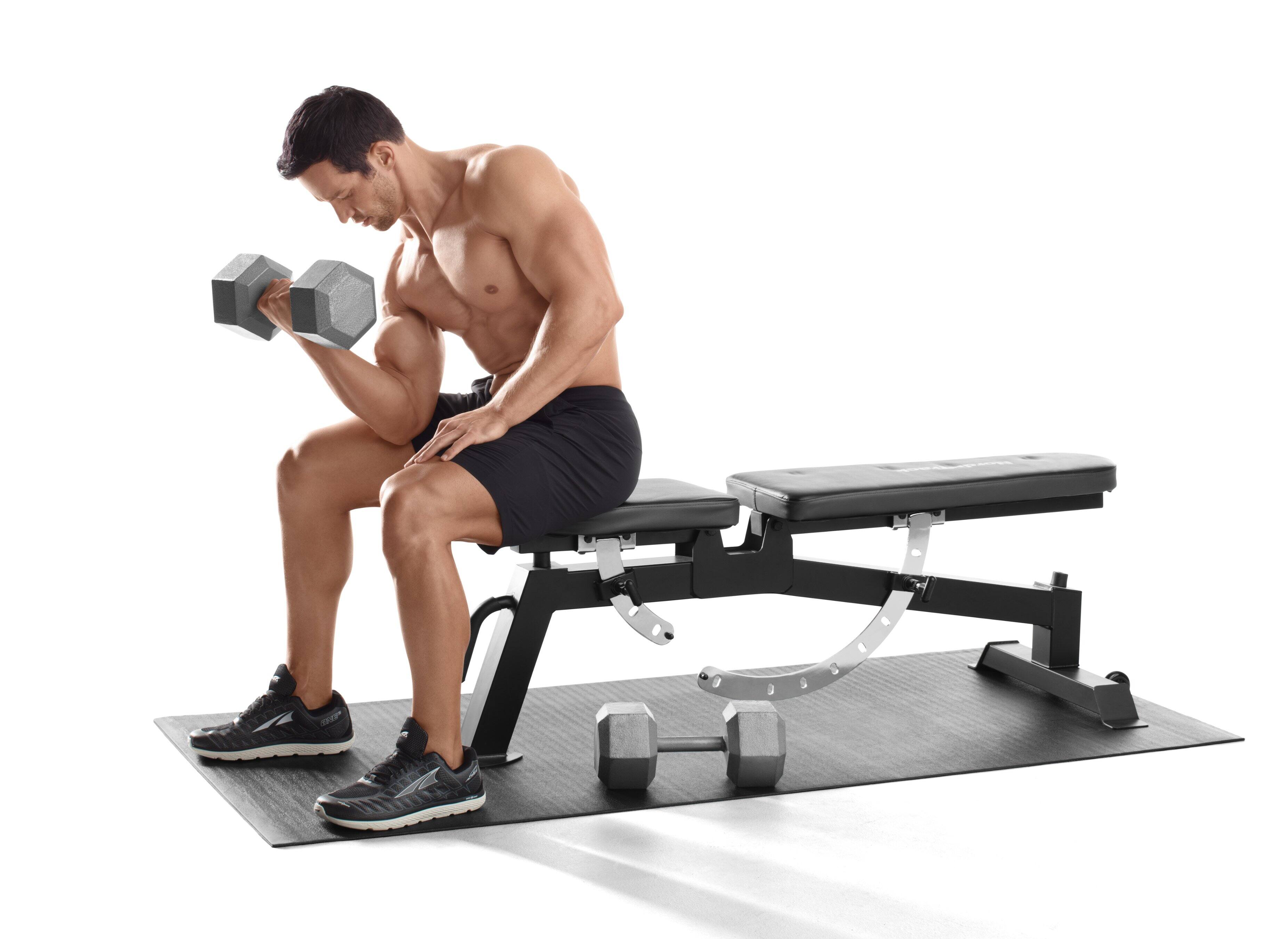 Alt View 11. NordicTrack - 36" x 72" Equipment Mat - Black.