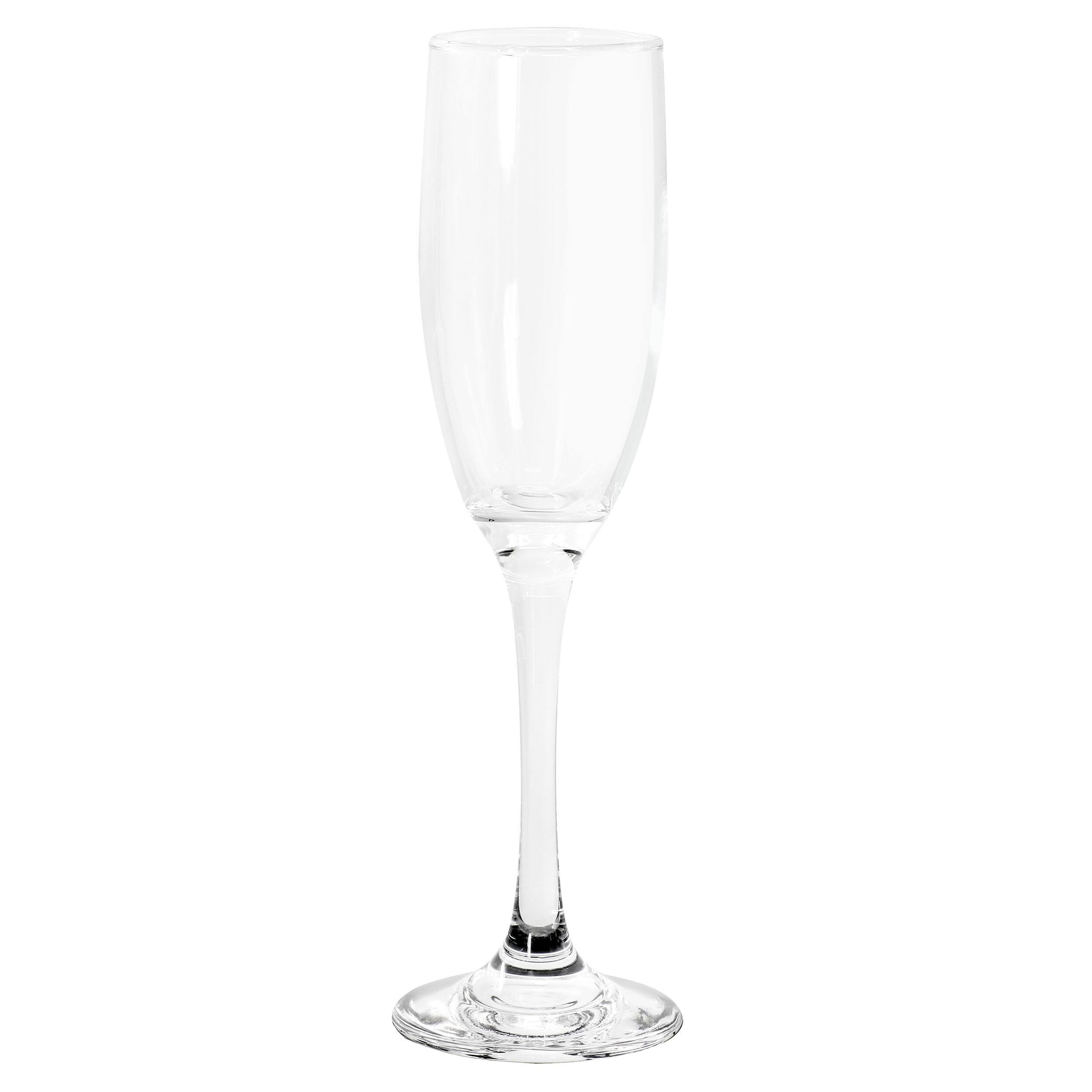 Gibson - Home Belinni 4 Piece 6.4oz Fluted Champagne Glass Set - Clear - Thumbnail 2