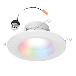 Halo - RGB 5/6 in. W LED Recessed Downlight 8 W