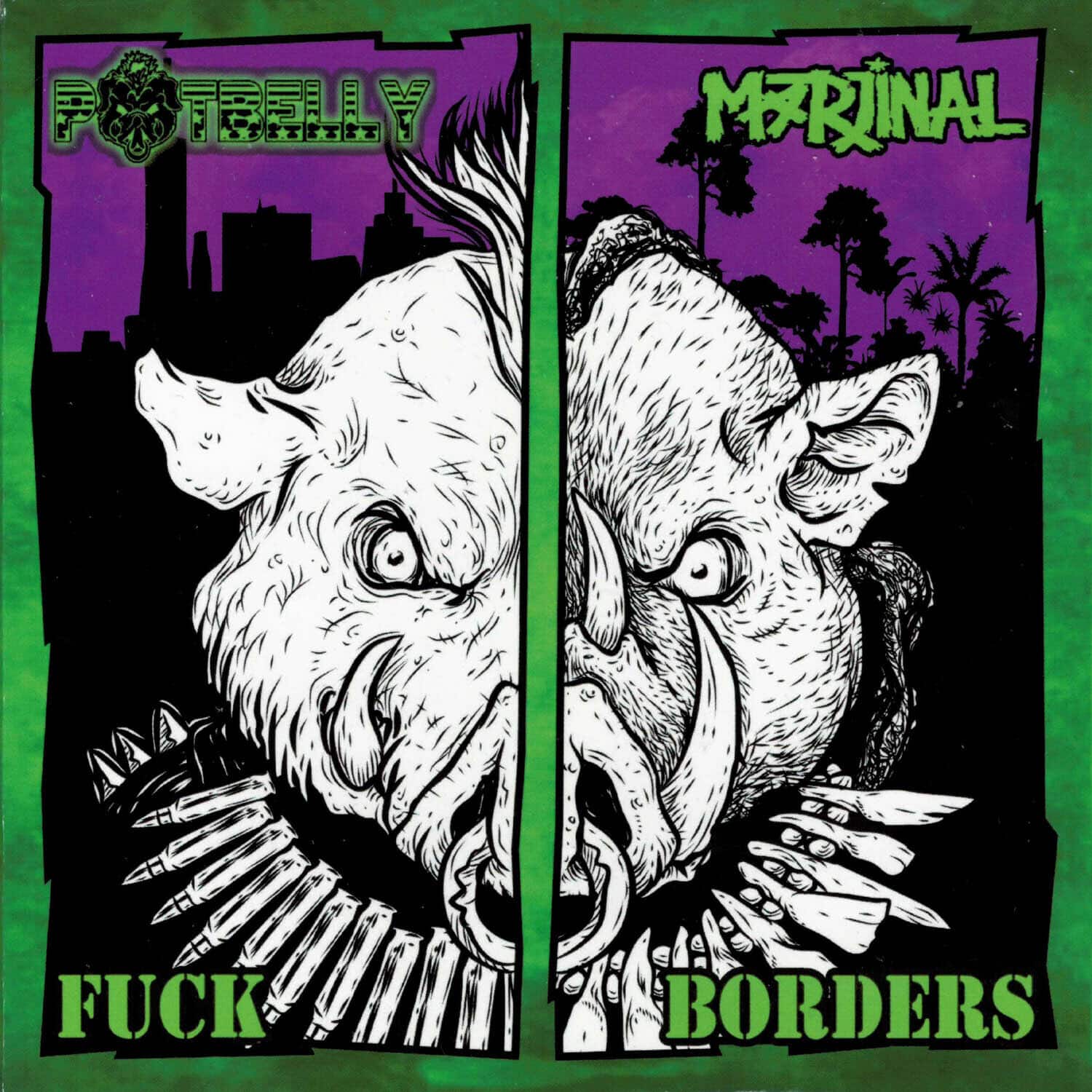 Potbelly - Fuck Borders  - VINYL LP
