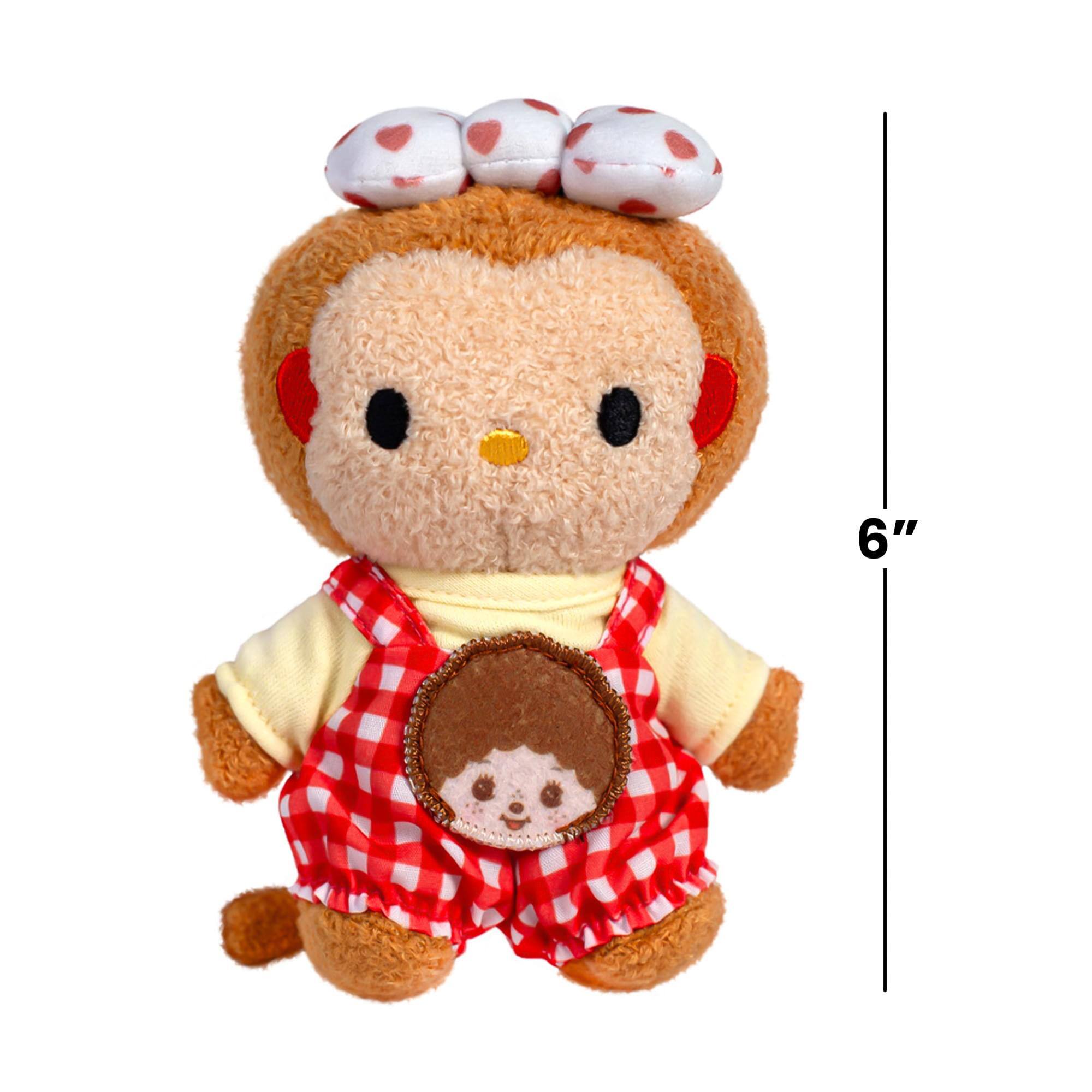 Alt View 5. Sumikkogurashi - Monchhichi X Hello Kitty 5 Inch Tammy Plush - Multi-Colored.