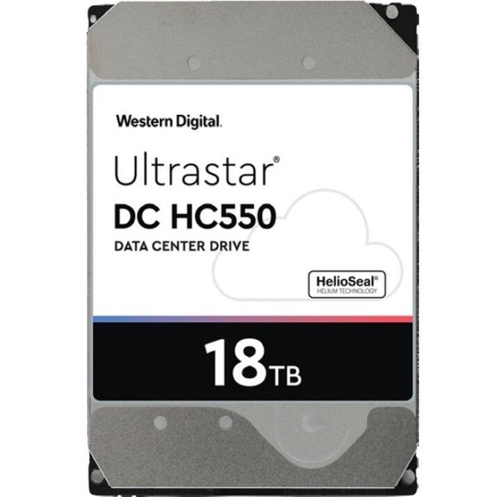 Western Digital  
Ultrastar  
DC HC550  
DATA CENTER DRIVE  
HelioSeal® HELIUM TECHNOLOGY  
18 TB