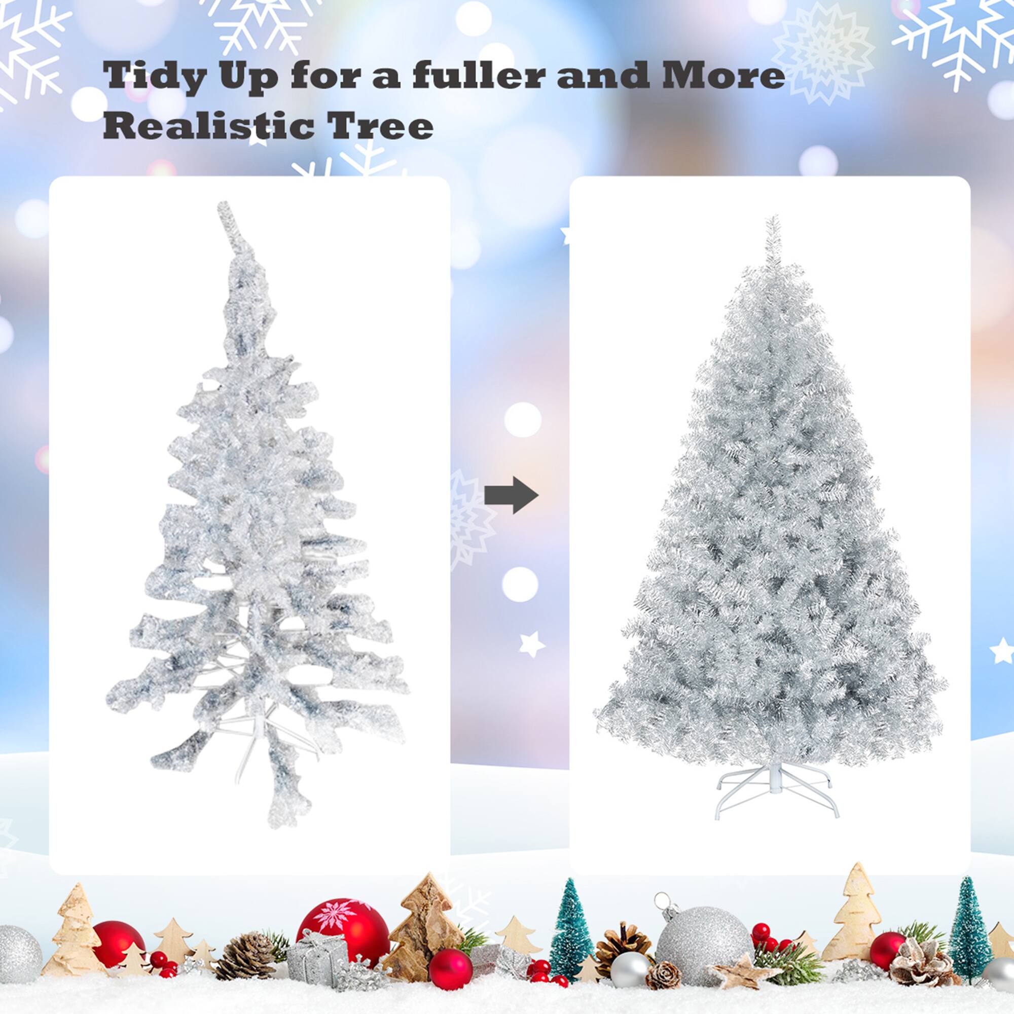Tidy Up for a fuller and More Realistic Tree
