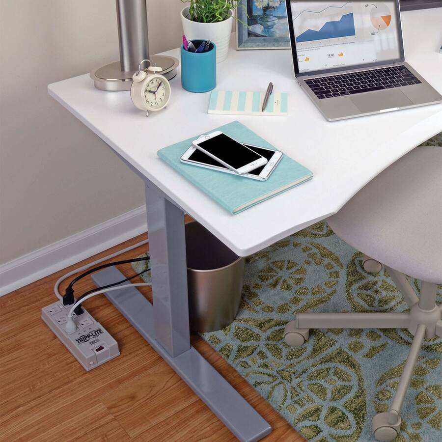 Alt View 4. Tripp Lite - Eaton Tripp Lite Series Protect It! 6-Outlet Surge Protector, 6 ft. (1.83 m) Cord, 2420 Joules - Receptacles: 6 x NEMA - Unknown.