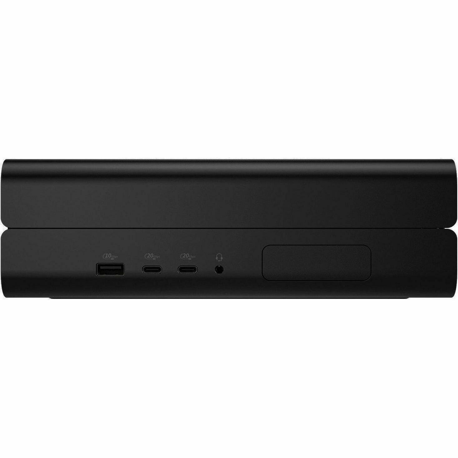 Alt View 5. HP - HP Z2 Mini G1i Workstation - Intel Core Ultra 9 285 - 32 GB - 1 TB SSD - Mini PC - Black - Intel W880 Chip - Windows 11 - Black.