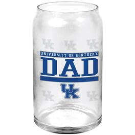 Indigo Falls - Kentucky Wildcats 16oz. Dad Can Glass - Multicolor