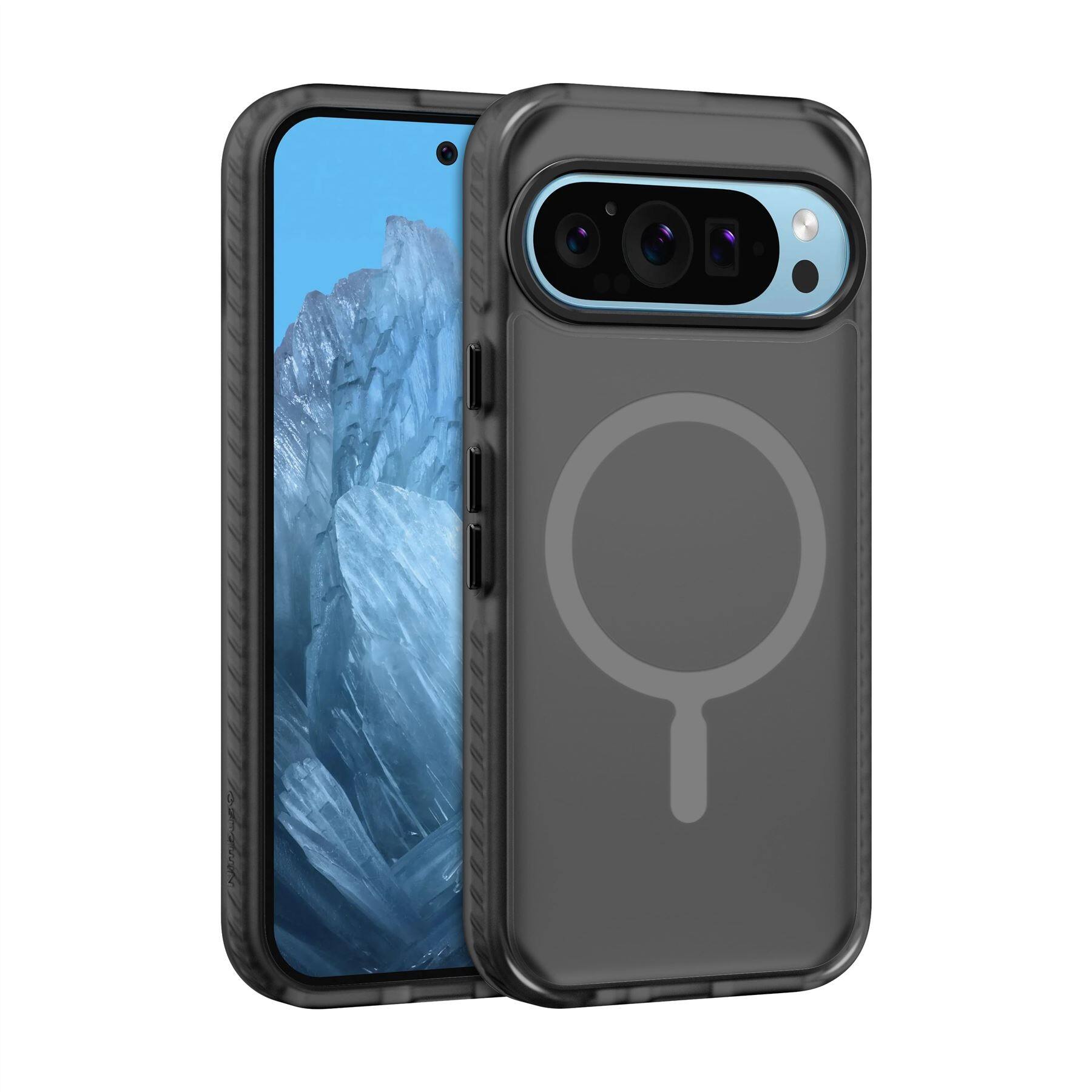 Front. Nimbus9 - Nimbus9 Phantom 3 Google Pixel 9 Pro - Smoke (Magsafe) - Smoke.