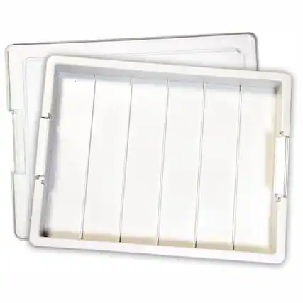 Front. Bead Storage Solutions - Elizabeth Ward Bead Storage Solutions Assorted Craft Supplies Organizer Tray.