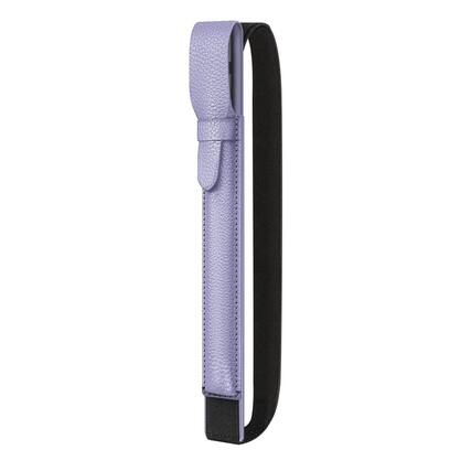 Front. Kitcheniva - Vegan Leather Apple Pencil Case Sleeve Pouch For Apple Pencil 1st 2nd Gen & Apple Pencil (USB-C) Lilac Purple - Lilac Purple.