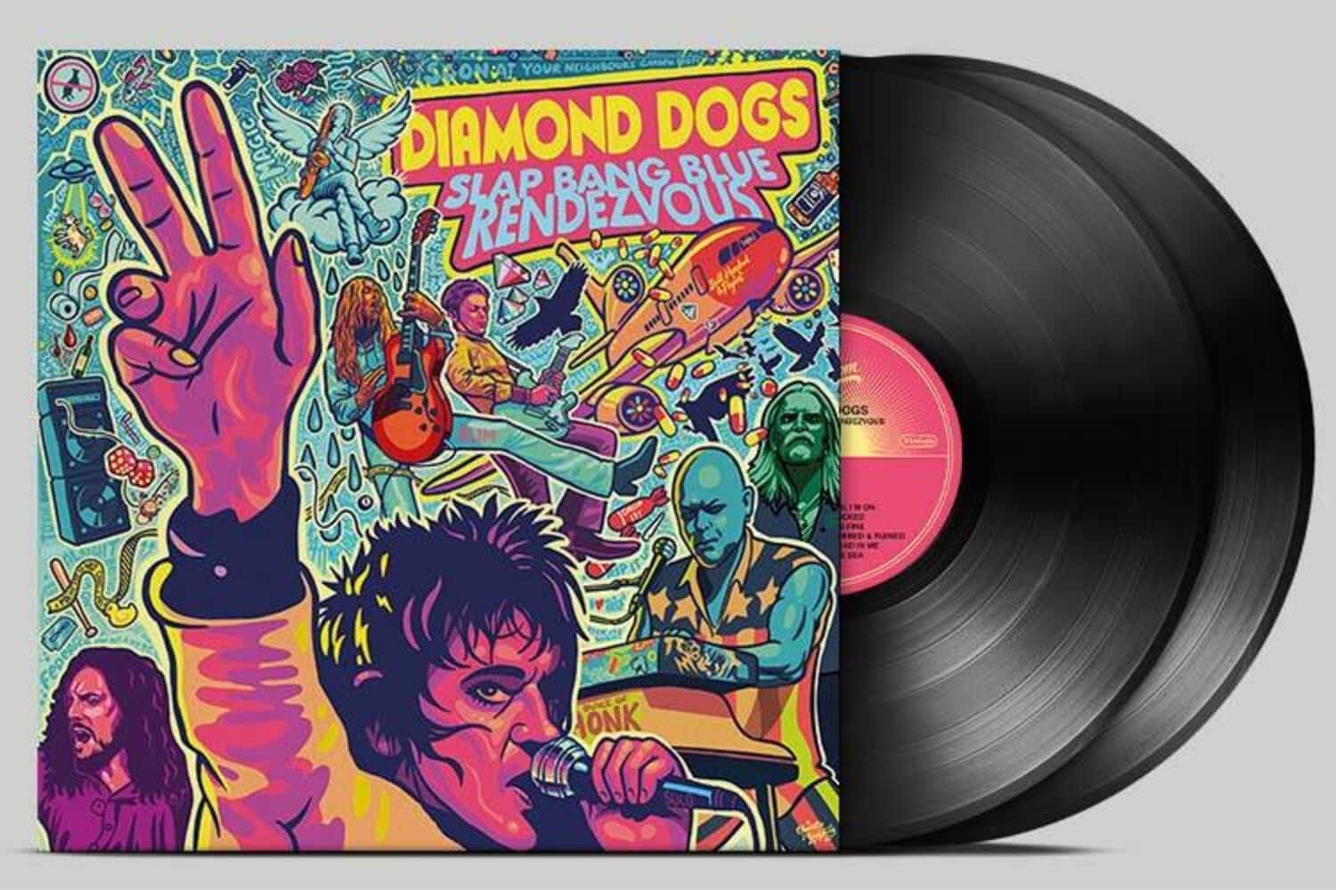 Diamond Dogs - Slap Bang Blue Rendezvous   - VINYL LP price history on PriceWatchPro