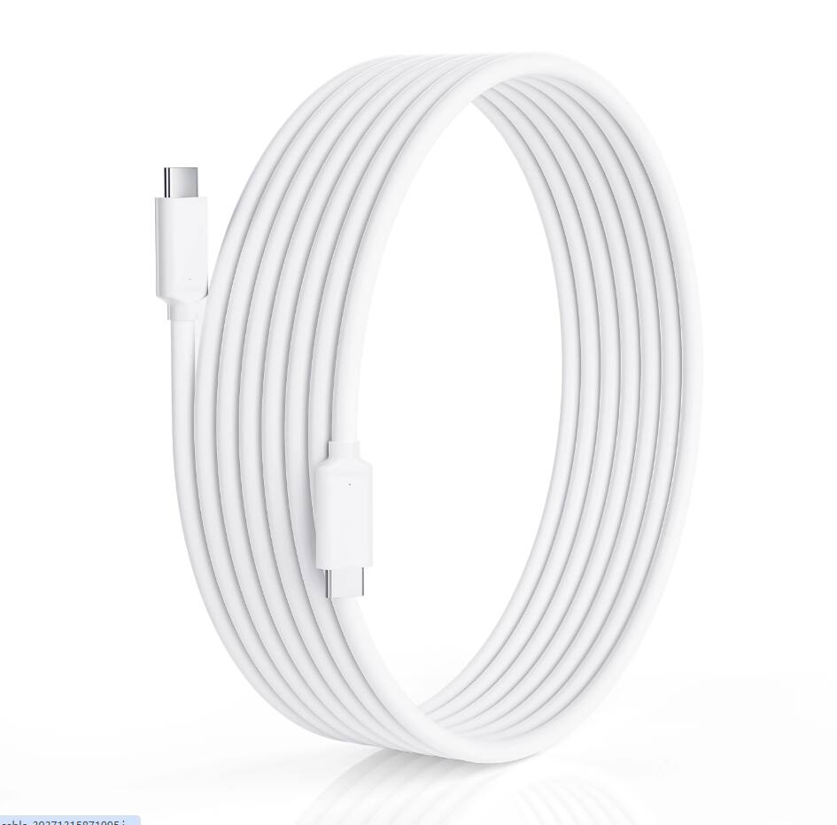 Front. NIMO - Nimo 65W USB-C Charger Cable 2m/6.6ft Fast Charger Cable for iPhone 17 16 15 Laptop.