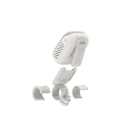 Angle. JBL - JBL WIND3GRY FM Bluetooth handlebar speaker - GRAY - Grey.