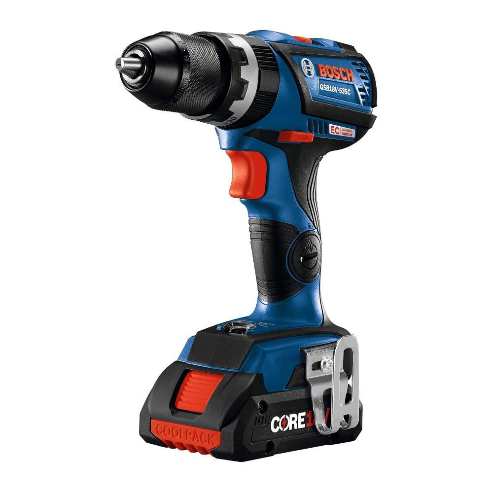 BOSCH GSB18V-535C  
EC motor  
COOLPACK III  
CORE1