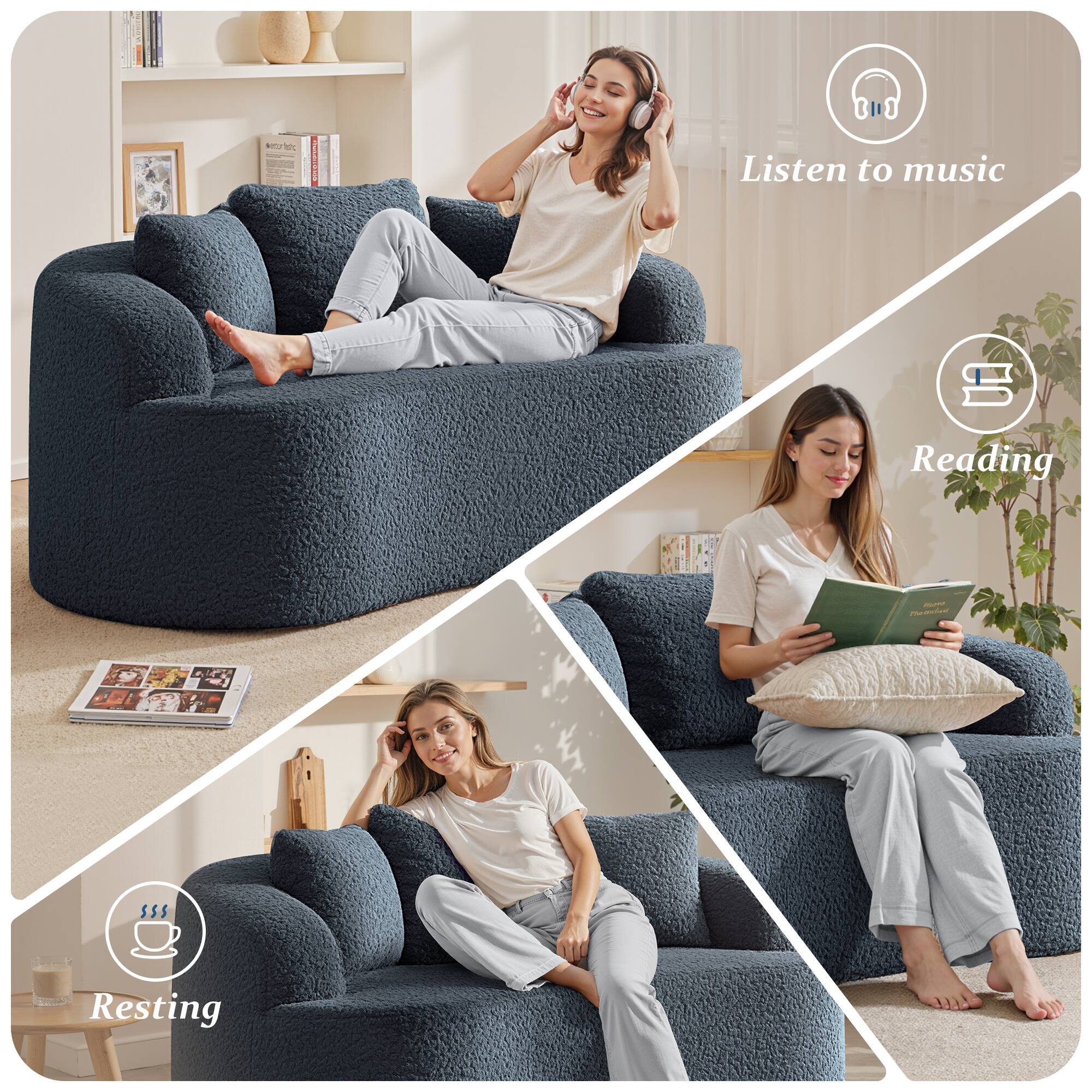 - Listen to music
- Reading
- Resting