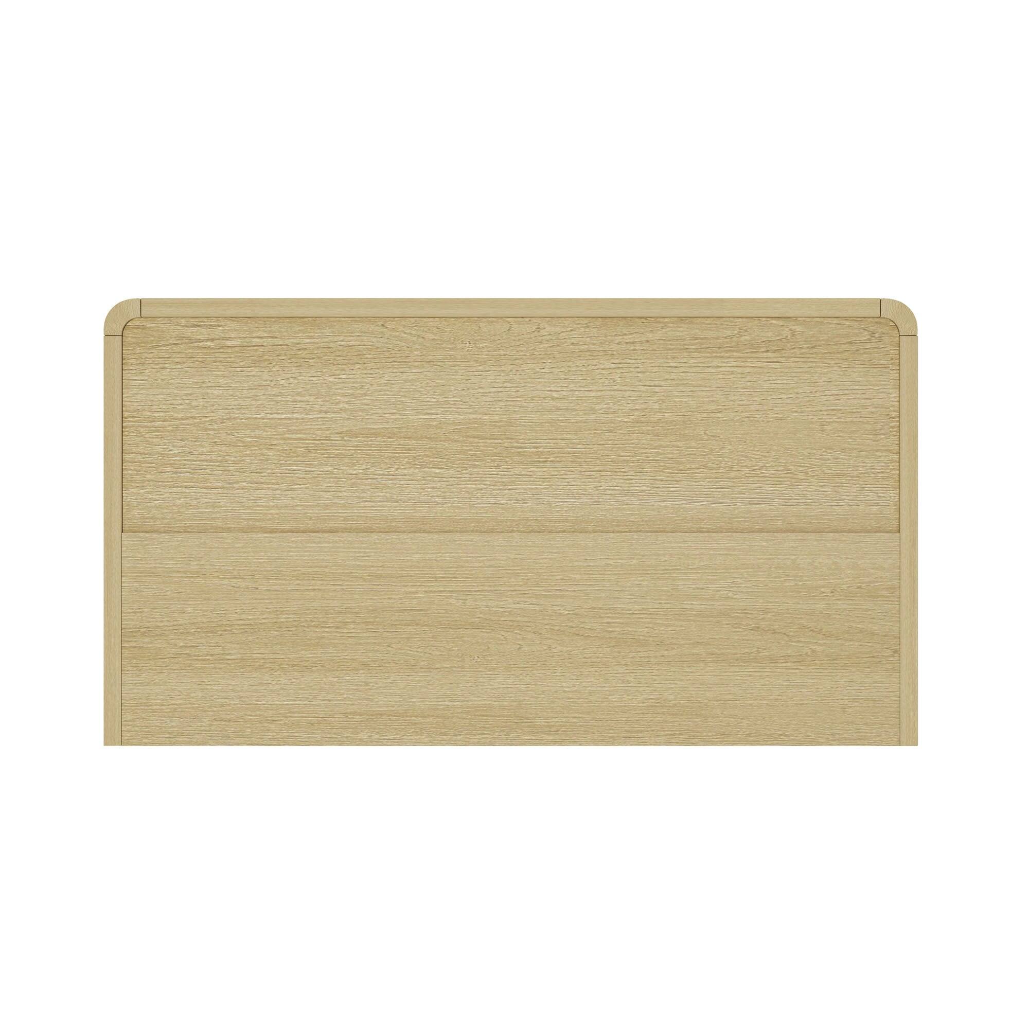 Alt View 4. Manhattan Comfort - Grace Modern 60" Dresser - Natural Oak.