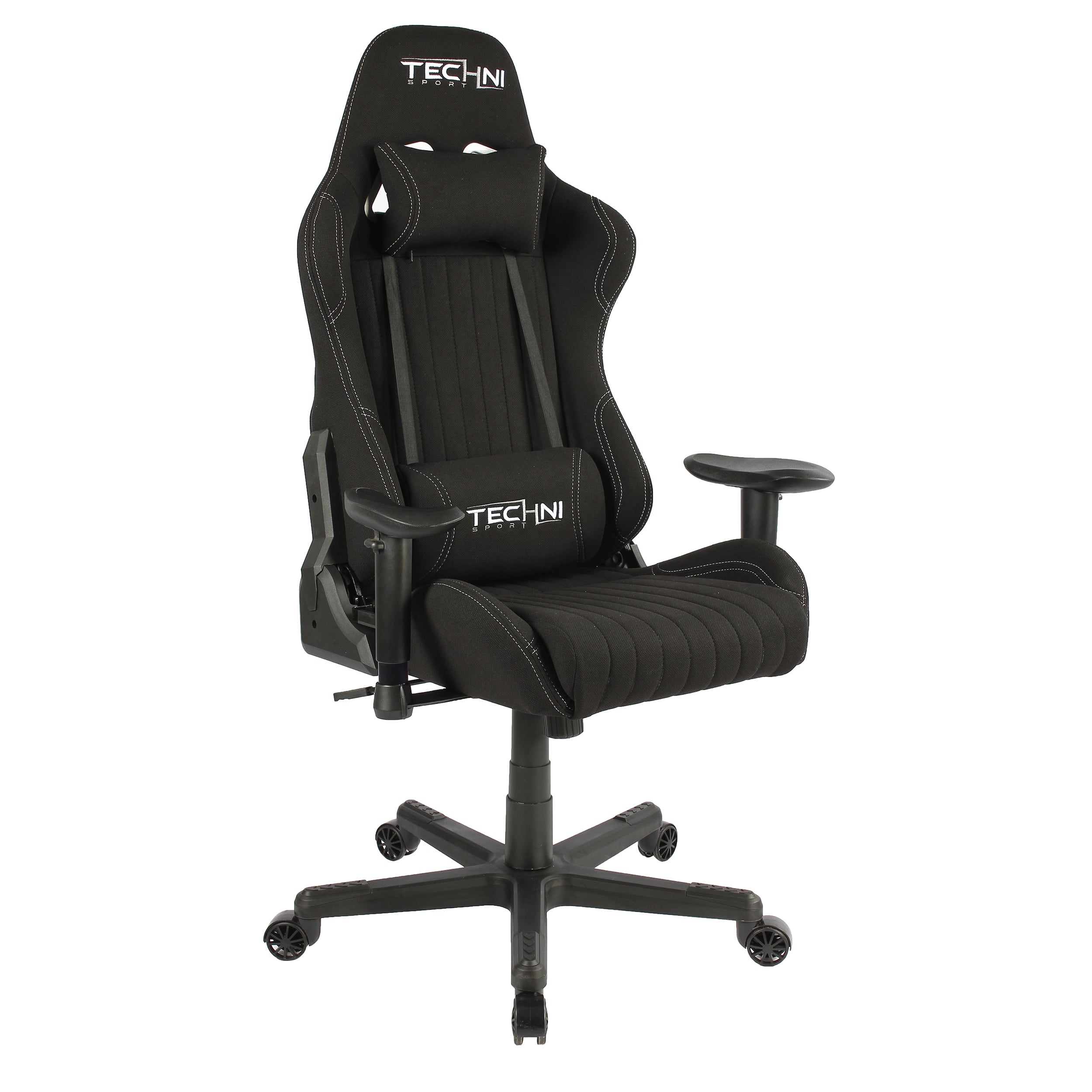 Spaco - Executive Office Ergonomic Gaming Chair, High Back Racing Style, for Long Sessions - Black