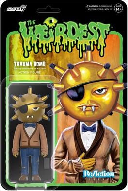Super7 - The Weirdest - ReAction Figures Wv6 - Trauma Bomb (Infernal Curse) - Collectibles - Multicolor