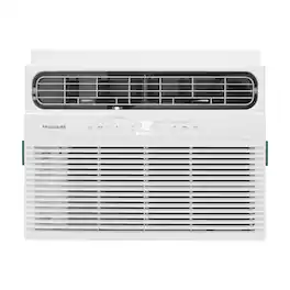 Frigidaire - 115V 8,000 BTU 350 Sq. Ft. Smart Window Air Conditioner with 3,500 BTU Heater - White