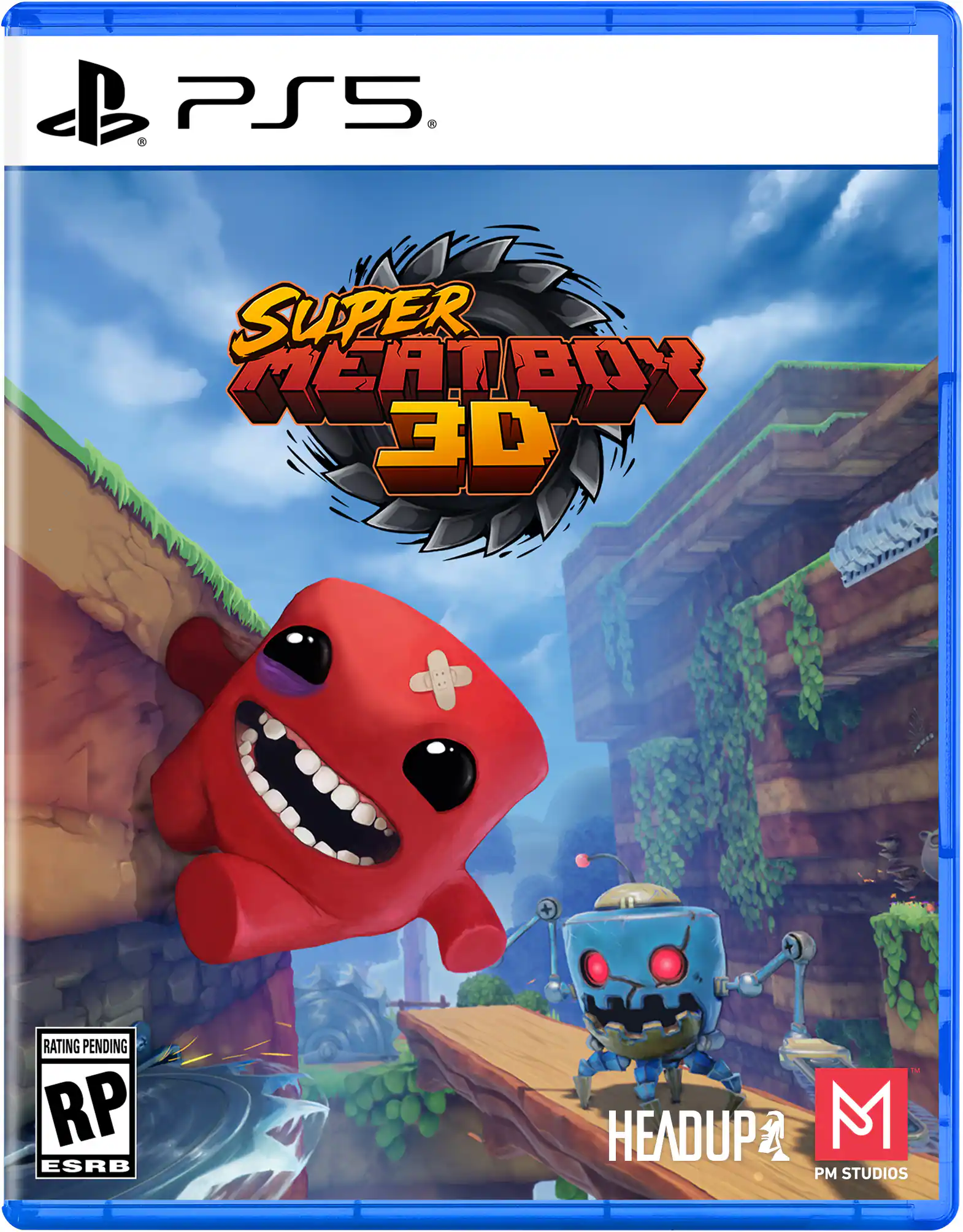 PS5  
SUPER MEAT BOY 3D  
RATING PENDING RP ESRB  
HEADUP  
M PM STUDIOS - RP (Rating Pending)