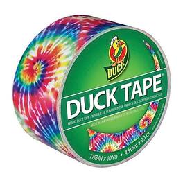 Duck - Love Tie Dye Duct Tape, 1.88" x 10 yds - Multicolor