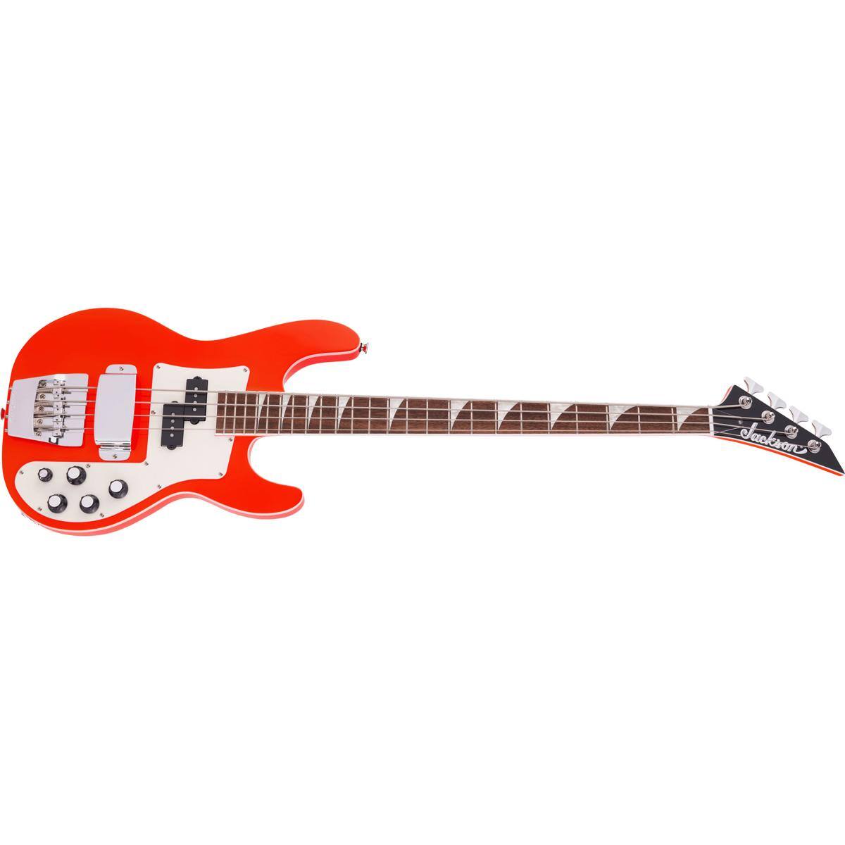 Alt View 3. Jackson - Jackson X Series Concert Bass CBXNT DX IV Electric Guitar, Laurel Fingerboard, Rocket Red.