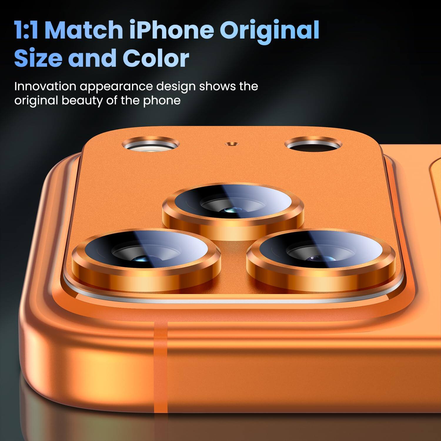 1:1 Match iPhone Original Size and Color

Innovation appearance design shows the original beauty of the phone