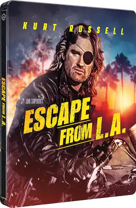Front. Escape from L.A. (Steelbook) - 4K Blu-Ray.
