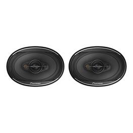 Pioneer - TS-A6961F 6" x 9" 450W 4-Way Full-Range Coaxial Speakers, Max Power, 2 Pack - Black