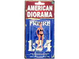 April Bikini Calendar Girl Figure for 1/24 Scale Models by American Diorama