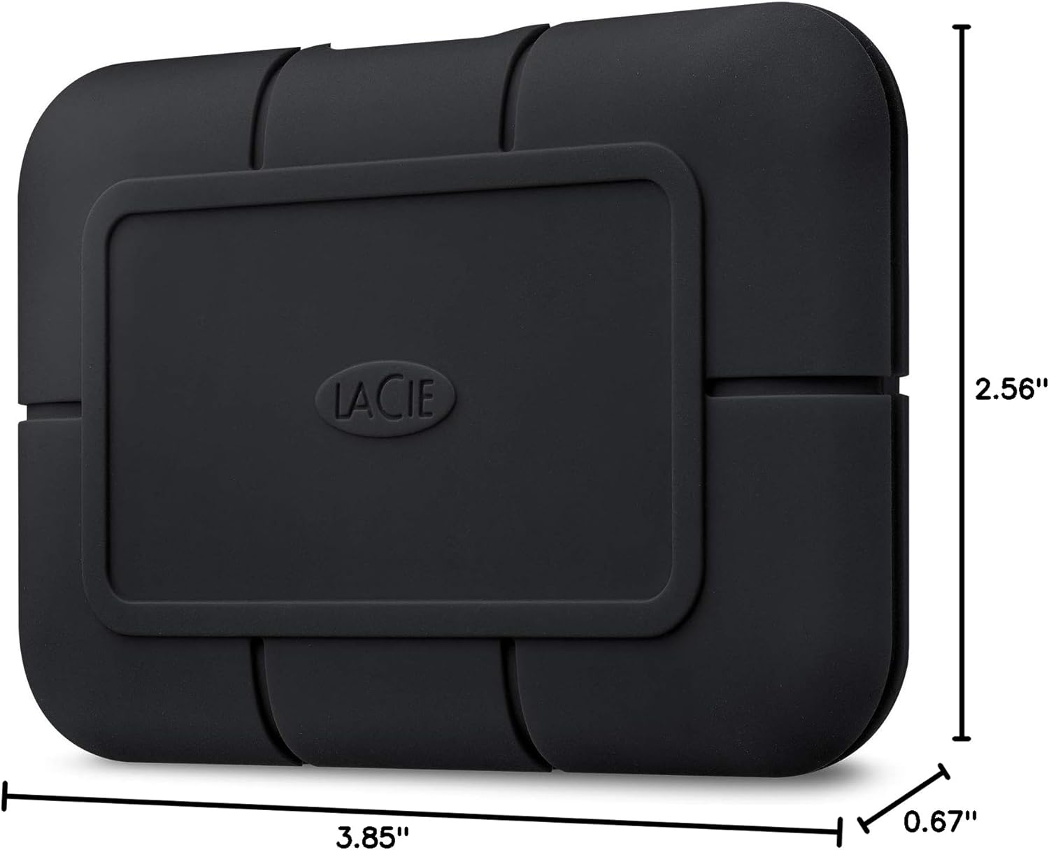 Seagate LaCie Rugged SSD Pro 2TB Solid State Drive — USB C
