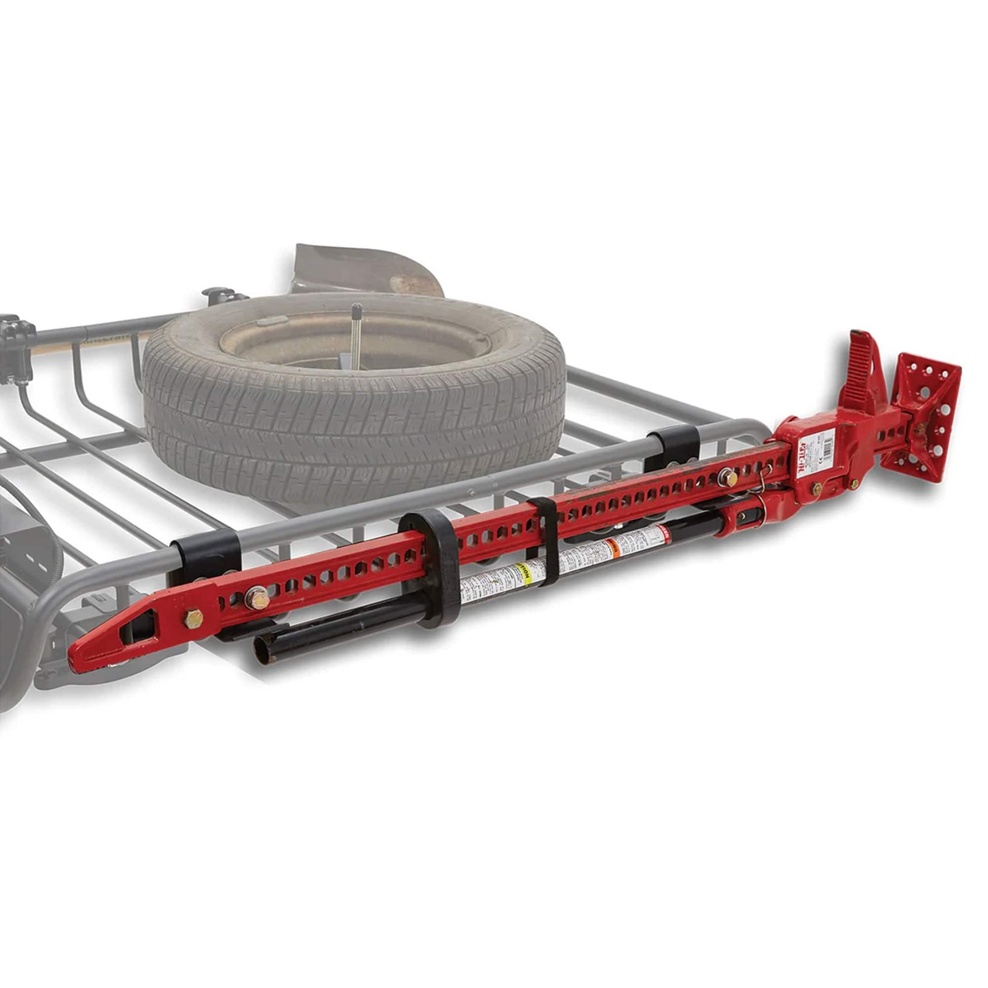 Yakima - Hi-Lift Jack Bracket Secures One Hi-Lift Jack For Any Warrior Basket, Red - Black price history on PriceWatchPro