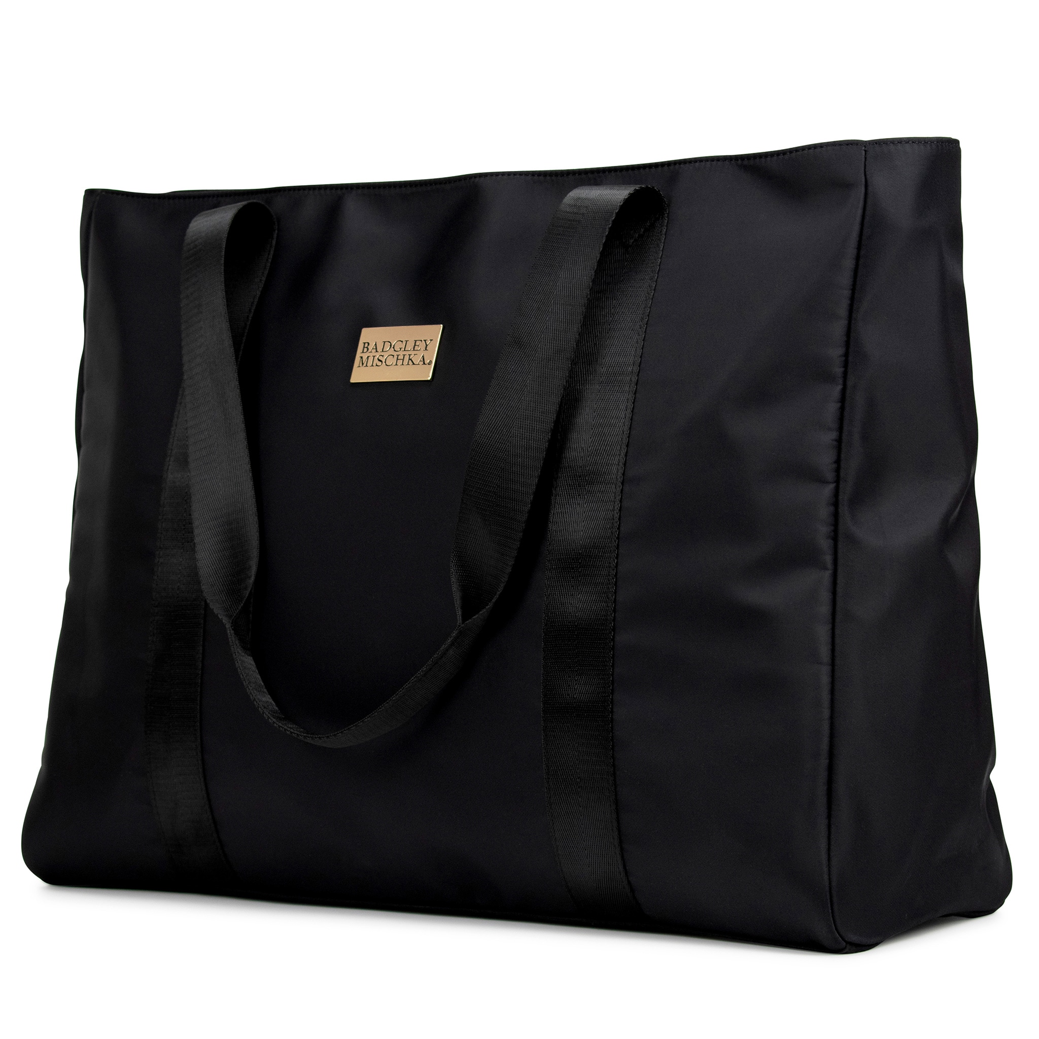 Badgley Mischka - Nylon Weekender Duffel Bag - Black