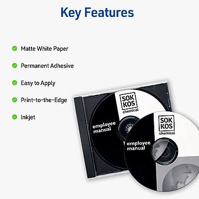 Key Features

- Matte White Paper
- Permanent Adhesive
- Easy to Apply
- Print-to-the-Edge
- Inkjet

SOK KOS chemical employee manual