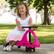 Alt View Zoom 16. Toy Time - Wiggle Car Ride On Toy – No Batteries, Gears or Pedals – Twist, Swivel, Go – Outdoor Ride Ons for Kids (Hot Pink) - Pink/Black.