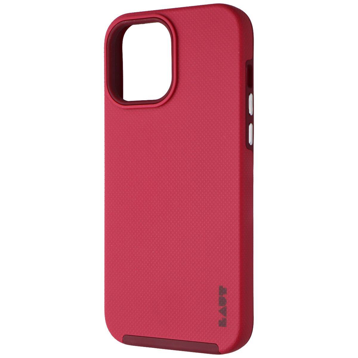 Front. LAUT - LAUT Shield Series Dual Layer Case for Apple iPhone 13 Pro Max - Red - Red.