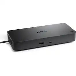 Dell - Pro Dock WD25Z USB-C Docking Station, Up to 130W Power Delivery, Up to Four Displays, 2.5GbE Ethernet, DELL-WD25Z - Black