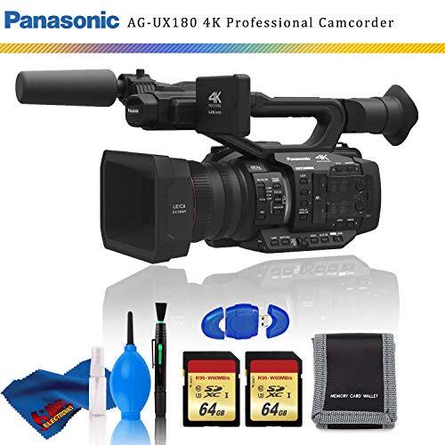 Panasonic AG-UX180 4K Professional Camcorder

64GB MEMORY CARD MALLET